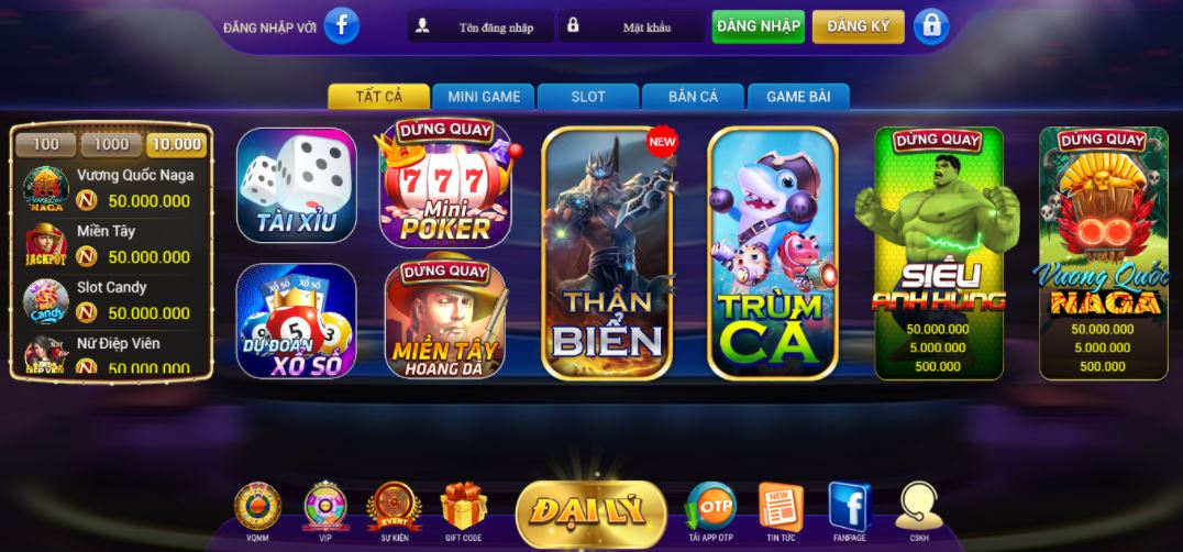 Top tro choi tai Casino Nagavip Bong88