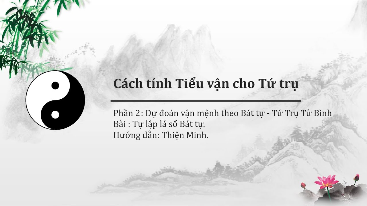 Cach tinh tu tru theo ngay, thang, nam, gio sinh